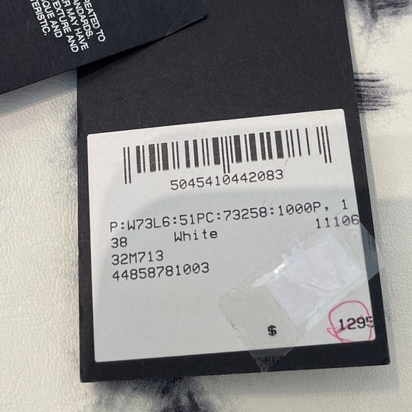 AUTHENTIC BURBERRY PRORSUM LEATHER SKIRT AW13/14 RUNWAY COLLECTION NEW WITH TAGS - Picture 7 of 10